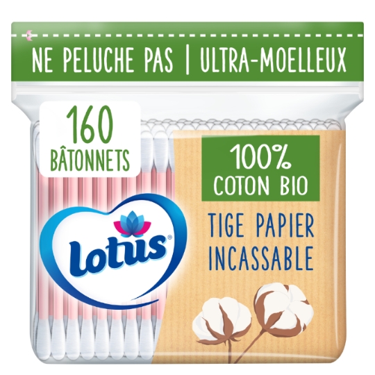 Cotons-Tiges Bio LOTUS