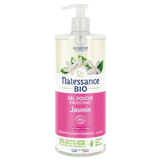 Gel douche Floral au Jasmin Bio NATESSANCE