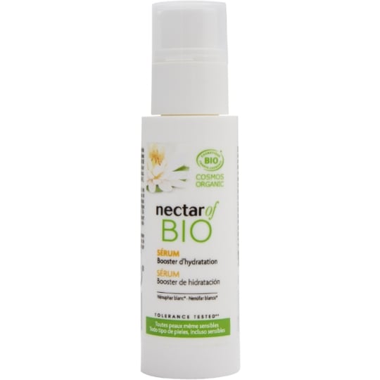 Sérum Hydratant Visage Cou Booster d'Hydratation Bio Nénuphar Blanc NECTAR OF BIO