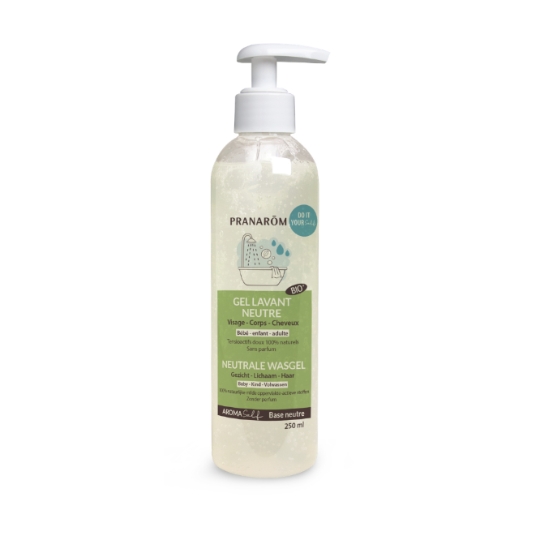 Gel douche Bébé Corps Cheveux Neutre Peaux Sensibles Bio PRANAROM