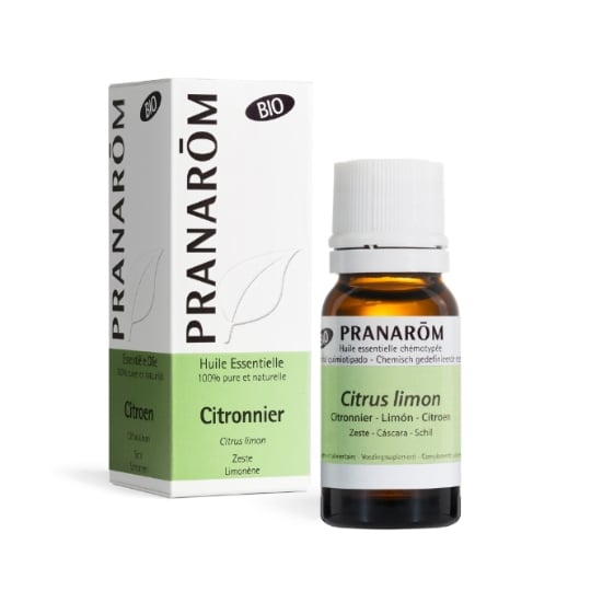 Huile essentielle Citronnier Zeste 100% Pure et Bio PRANAROM