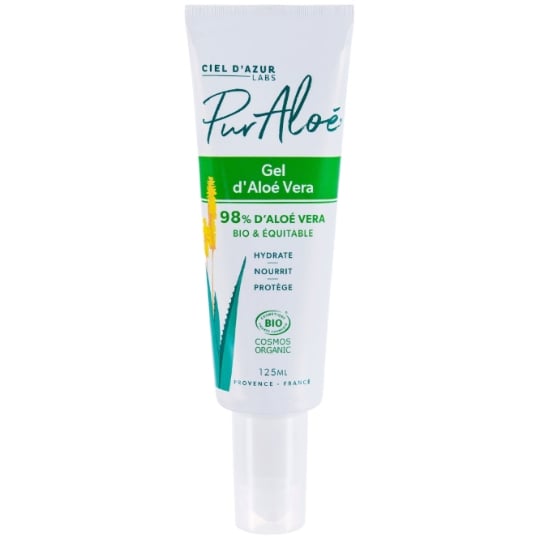 Gel Corps Hydratant Régénérant Apaisant Aloe Vera Bio PURALOE