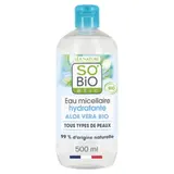 Eau micellaire Hydratante au Jus d'Aloe Vera et au Bleuet Tous Types de Peaux Bio SO'BIO ETIC