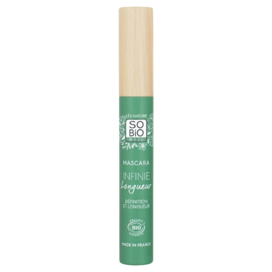 Mascara Allongeant Teinte Noir (01) Infinie Longueur Bio SO'BIO ETIC