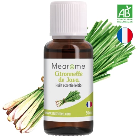 Huile Essentielle Citronnelle de Java Bio - 30ml MEAROME