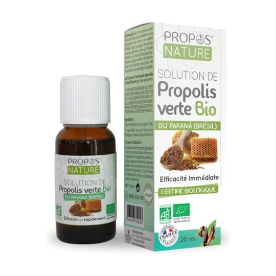Propos Nature - Solution Hydro Alcoolique De Propolis Verte Bio 20 Ml PROPOS'NATURE
