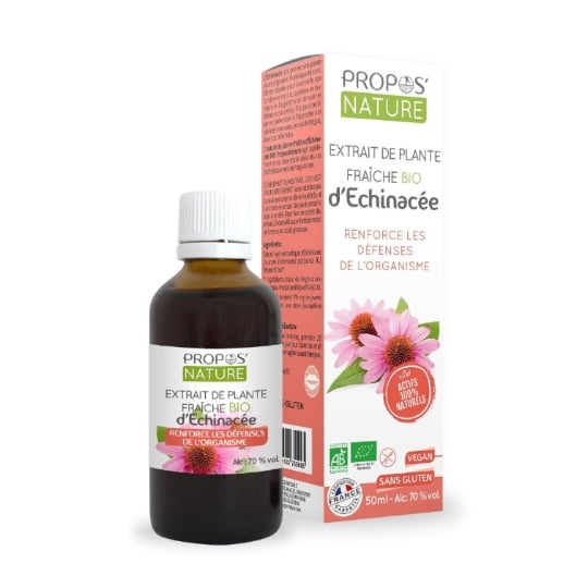 Extrait De Plante Fraîche D'échinacée Bio (certifié Ab) - 50ml PROPOS'NATURE