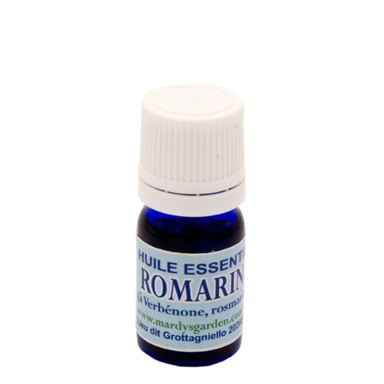 Huile Essentielle Romarin à Verbénone BIO 5ml, origine Corse, 100% Pure et Naturelle mardys_garden