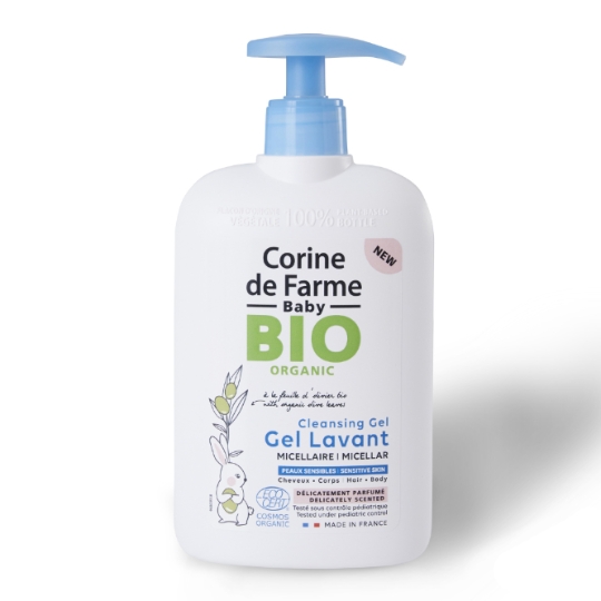 Gel douche bébé Micellaire Corps et Cheveux Bio CORINE DE FARME CORINE DE FARME