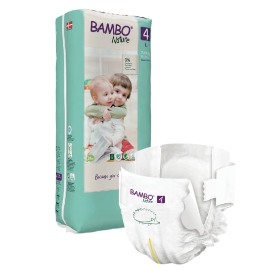 Bambo Nature 1000019264 Couche Jetable Garçon/fille 4 48 Pièce(s) BAMBO NATURE