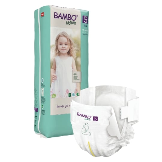 Bambo Nature 1000019265 Couche Jetable Garçon/fille 5 44 Pièce(s) BAMBO NATURE