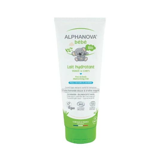 Lait Hydratant Visage Et Corps Bébé ALPHANOVA