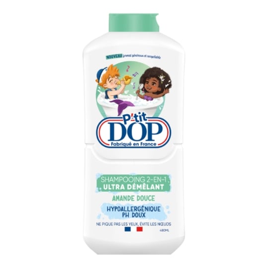 Shampoing 2en1 Ultra Démêlant pour Enfant Amande douce DOP