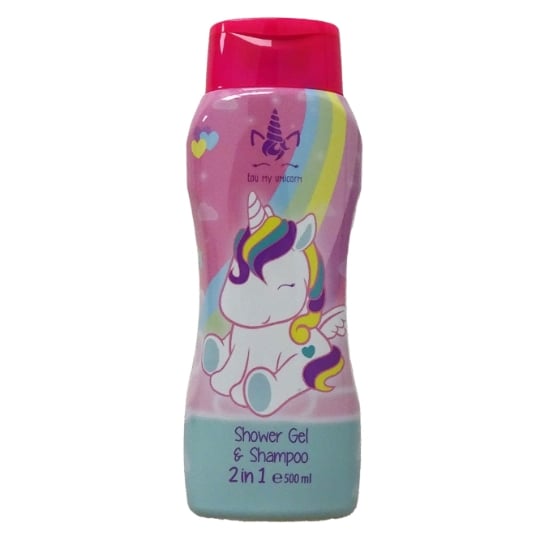 Gel douche Enfant Corps et Cheveux 2 en 1 Unicorne EAU MY UNICORN