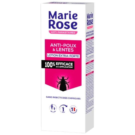 Lotion Extra Forte Anti-Poux et Lentes MARIE ROSE