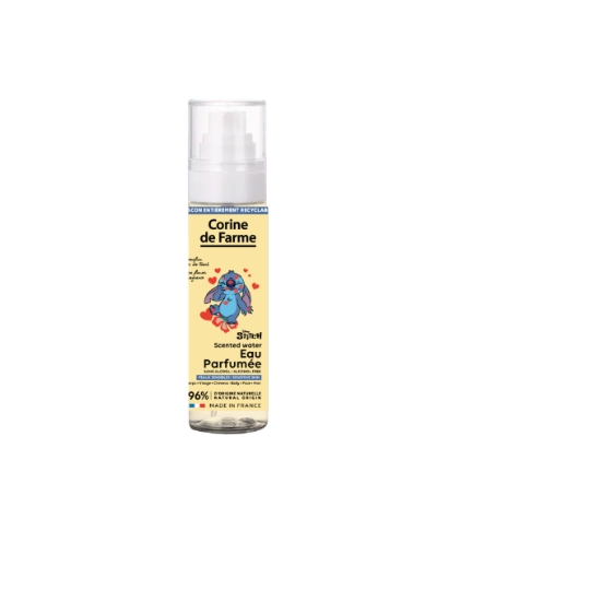 Eau Parfumée pour Enfant Peaux Sensibles Sans Alcool Stitch CORINE DE FARME