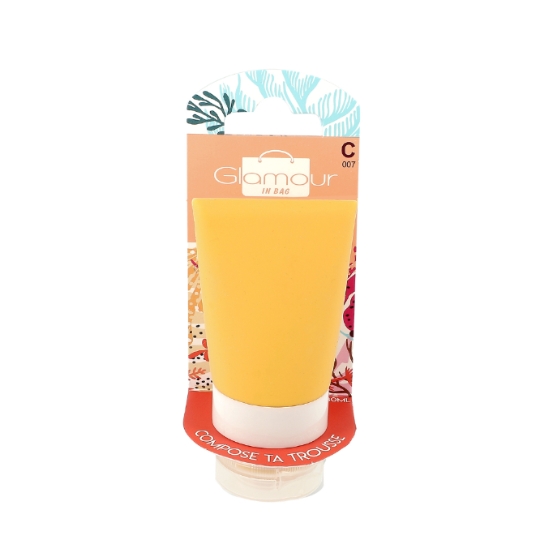 Flacon Silicone Transparent de Voyage GLAMOUR IN BAG