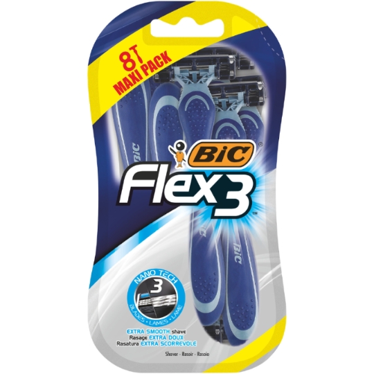 Rasoirs Jetables Pour Homme Flex 3 BIC