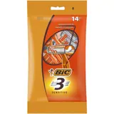 Rasoir Jetable 3 Lames Homme Peau Sensible Plus Doux Sensitive BIC