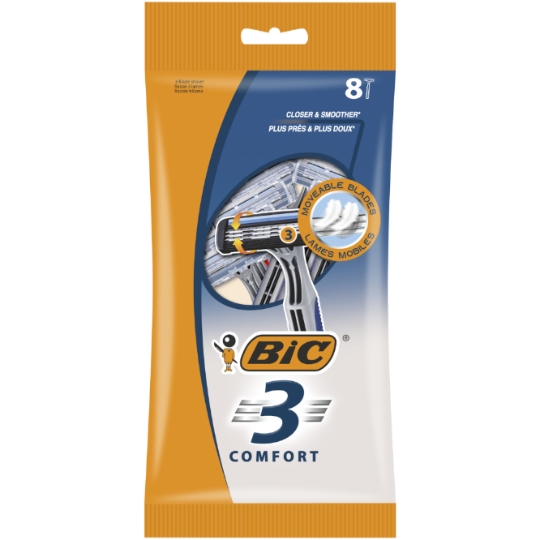 Rasoir 3 Lames Pour Homme Comfort BIC