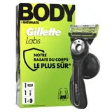 Rasoir Labs Body + Intimate avec porte-rasoir GILLETTE