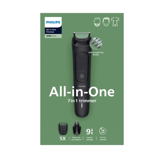 Tondeuse Homme Corps Barbe et Cheveux All In One Trimmer 3000 Series PHILIPS