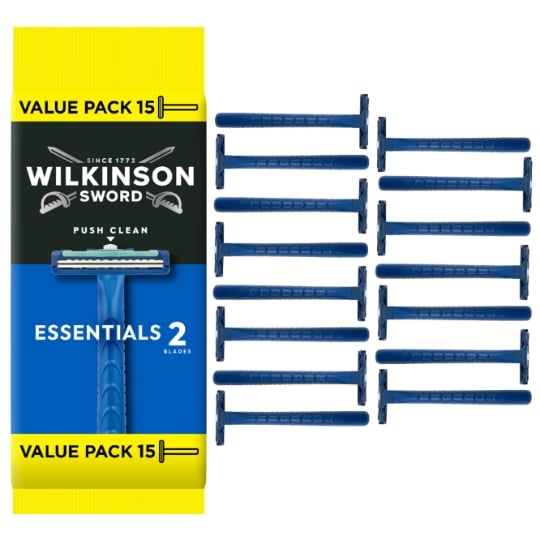 Rasoir Jetables pour Homme Extra Essential 2 Précision WILKINSON