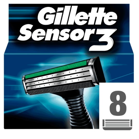 Lames de rasoir Pour Homme Sensor 3 GILLETTE