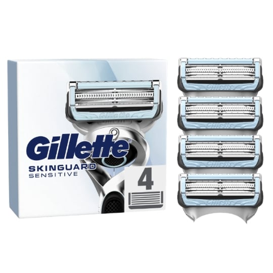 Lames de rasoir Pour Homme Skinguard Sensitive Aloe Vera GILLETTE