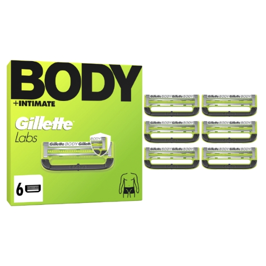 Lame de Rasoir Labs Body +Intimate GILLETTE