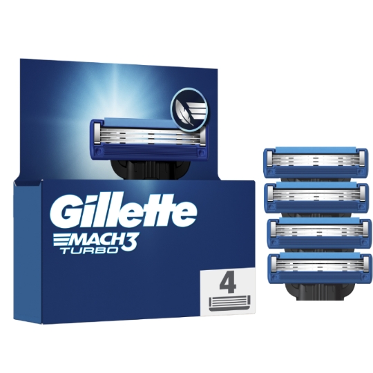 Lames de rasoir Pour Homme Mach 3 Turbo GILLETTE