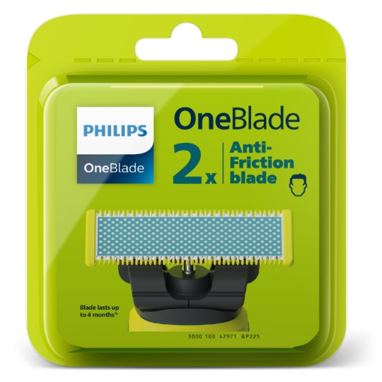 Lames de rasoir Pour Homme OneBlade Anti-Friction PHILIPS