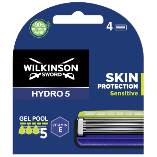 Lames de rasoir pour Femme Hydro 5 Peau Sensible WILKINSON