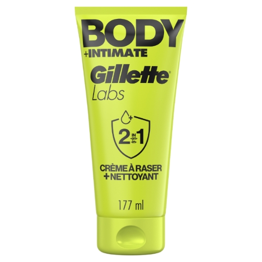 Crème à Raser 2en1 Body et Intimate Labs GILLETTE