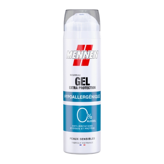 Gel Protection Rasage Peau Sensible Hypoallergénique MENNEN