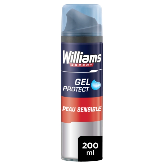 Gel à Raser Peau Sensible Homme Aloe Vera et Allantoine WILLIAMS