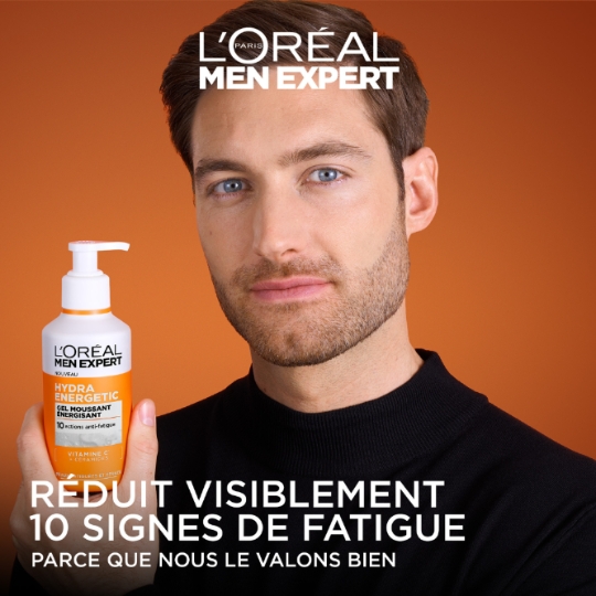 Gel Nettoyant Hydra Energetic MEN EXPERT