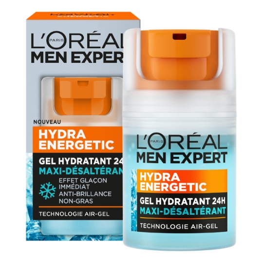 Soin Visage Homme Hydratant Maxi-Désaltérant Hydra Energetic Men Expert L'OREAL PARIS