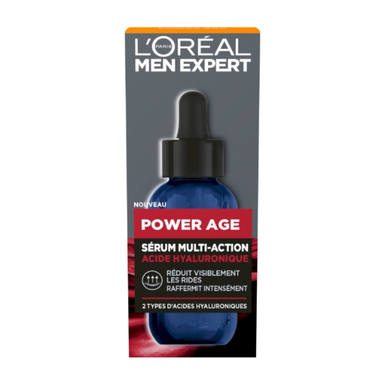 Sérum Homme Multi-action Anti-âge Hydratant Power Age L'OREAL PARIS