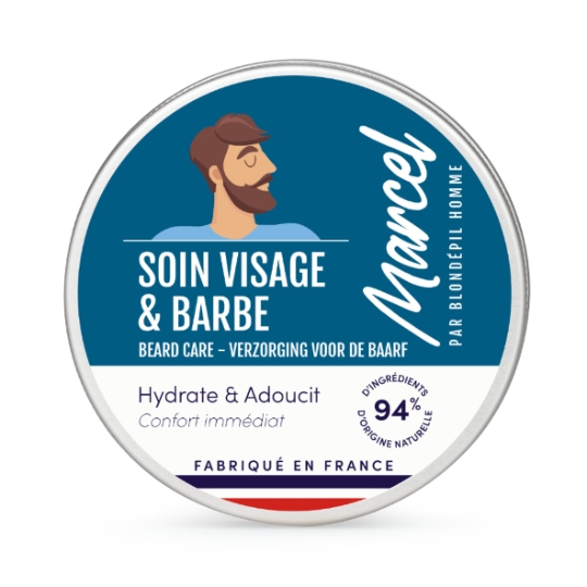 Soin Visage et Barbe Hydrate et Adoucit MARCEL