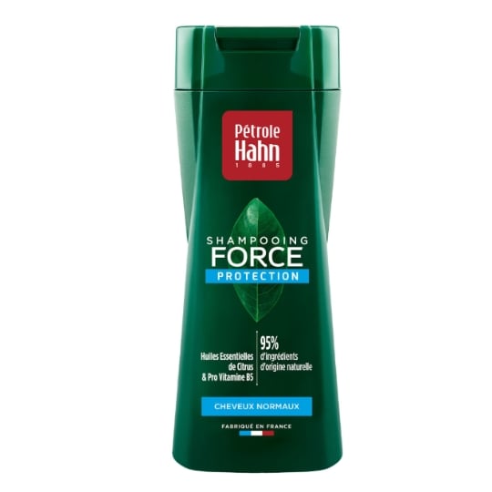 Shampoing Homme Force Protection Cheveux Normaux Huiles Essentielles de Citrus et Pro-Vitamine B5 PETROLE HAHN