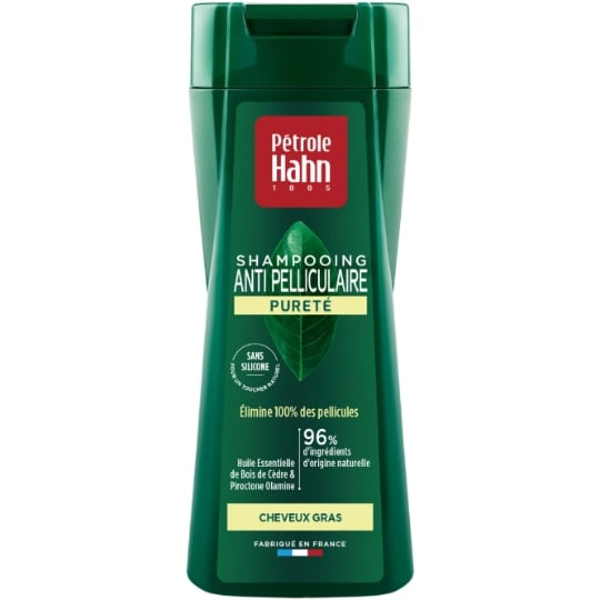 Shampoing Homme Antipelliculaire Cheveux Gras Classique PETROLE HAHN