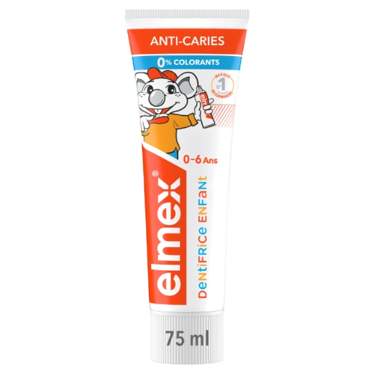 Dentifrice enfant Enfant 0-6 ans Anti-caries ELMEX