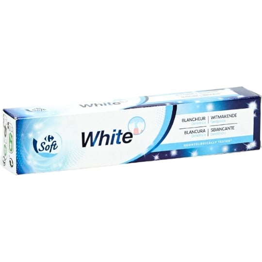 Dentifrice Blancheur CARREFOUR SOFT