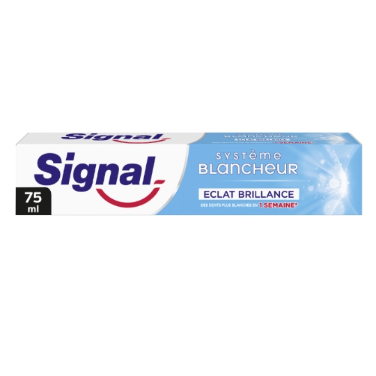 Dentifrice Système Blancheur Eclat Brillance SIGNAL
