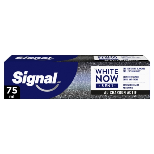 Dentifrice 3en1 White Boost Charbon actif SIGNAL