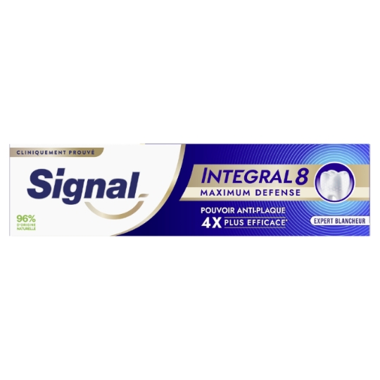 Dentifrice Intégral 8 Maximum Défense Expert Blancheur SIGNAL