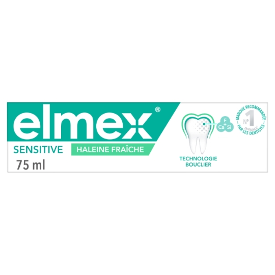 Dentifrice Sensitive Haleine Fraîche ELMEX