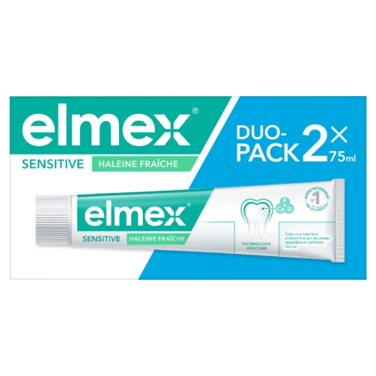 Dentifrice Sensitive Fraîcheur ELMEX