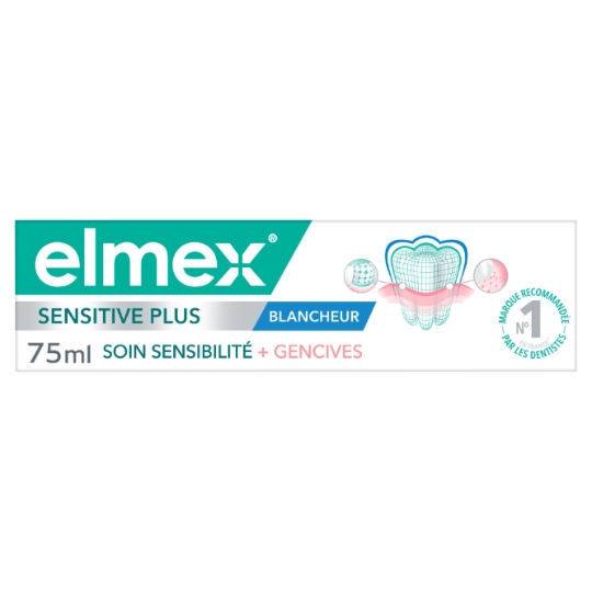 Dentifrice Sensitive Clinical Expert Blancheur ELMEX